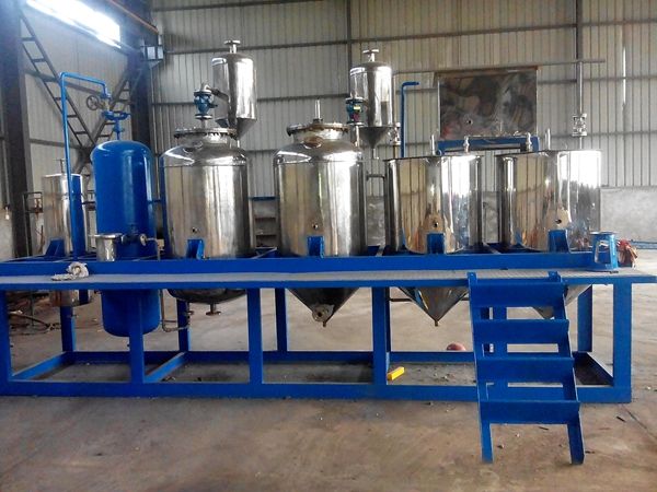 50吨植物油精炼设备